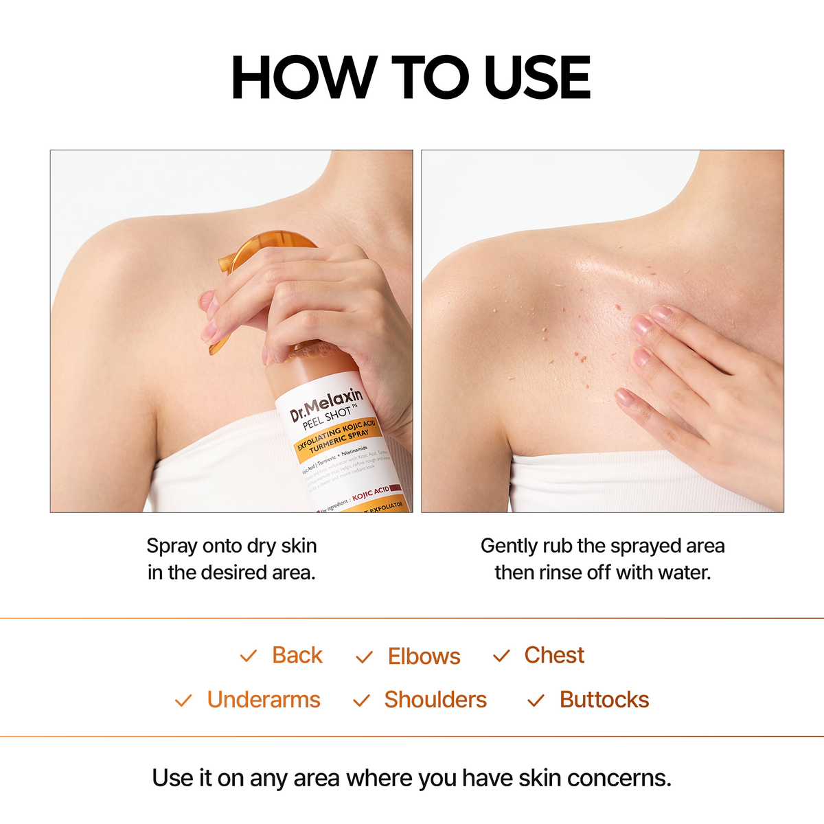 Body & Face Peel Shot Duo-Shop