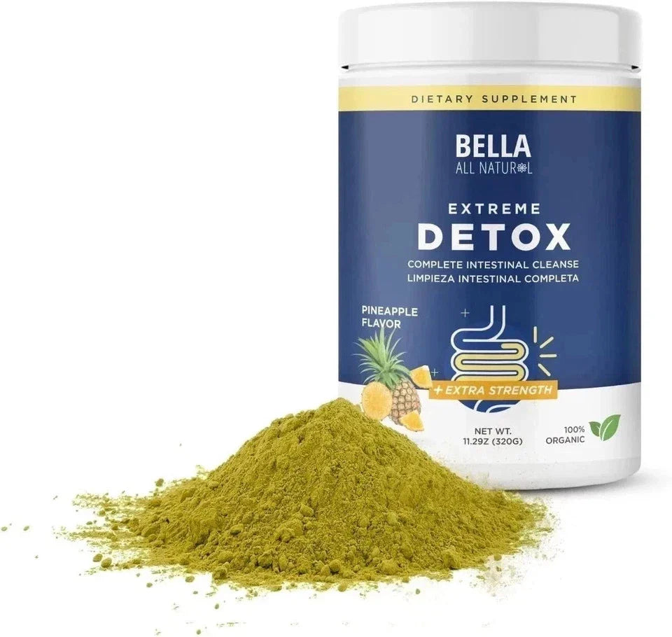 Bella All Natural ULTRA Cleanse Granules (Pineapple) -Complete Intestinal Cle...
