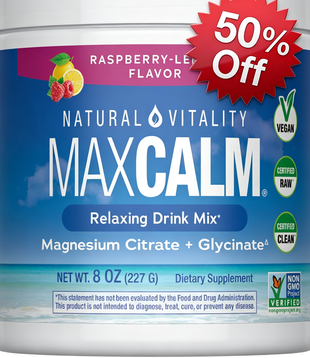 MAXCALM Powder Raspberry-Lemon, 8 oz (227 g)