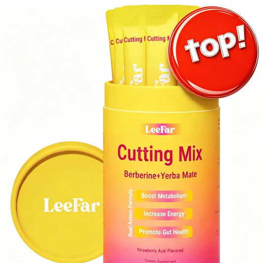 LeeFar Cutting Drink Mix – Berberine, 5-HTP, Yerba Mate & Magnesium 30 Servings