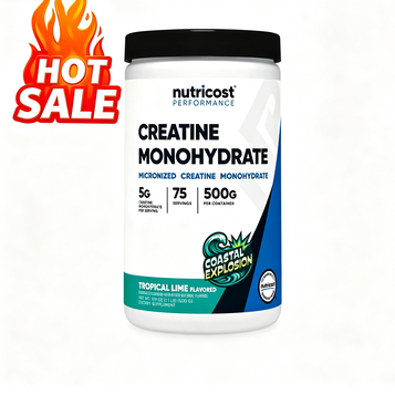Nutricost Creatine Monohydrate Powder (Coastal Explosion, 500 Gram) - Micronized
