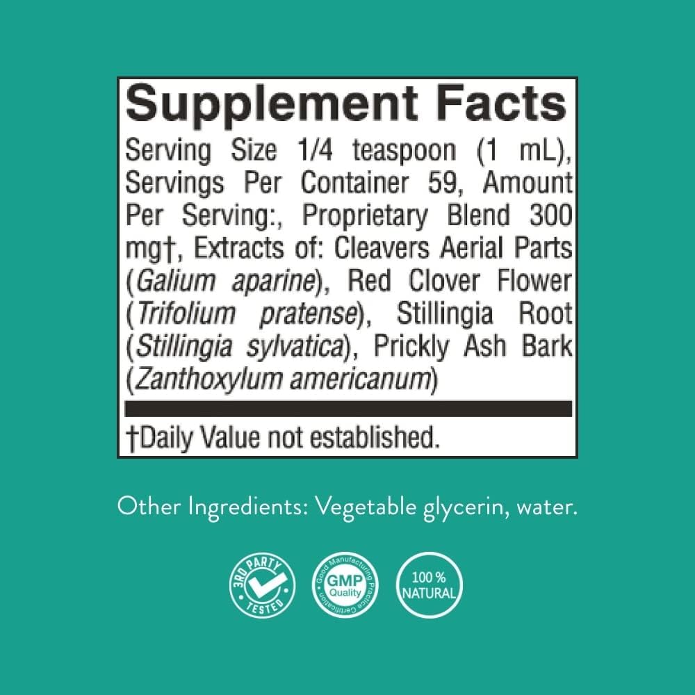 Nature's Sunshine Lymphatic Drainage, 2 Fl. Oz | Lymphatic Drainage Supplement Promotes The Efficient Drainage of The Lymphatic System to Promote Overall Health-Shop