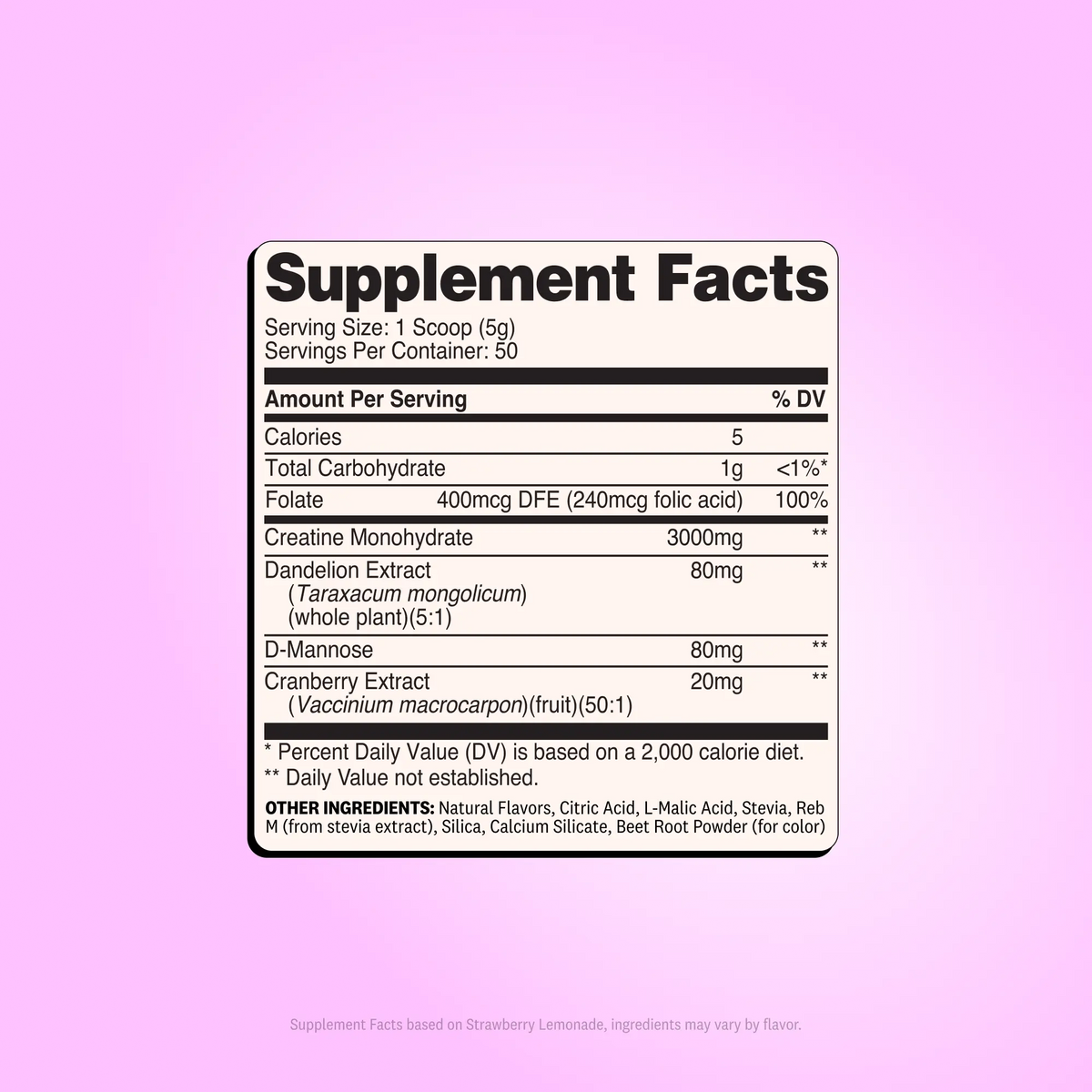 Wellah Creatine - 50 Servings, Unflavored & Strawberry Lemonade Flavor, 3g Creatine, Joint Health Supplement for Fitness & Healthcare