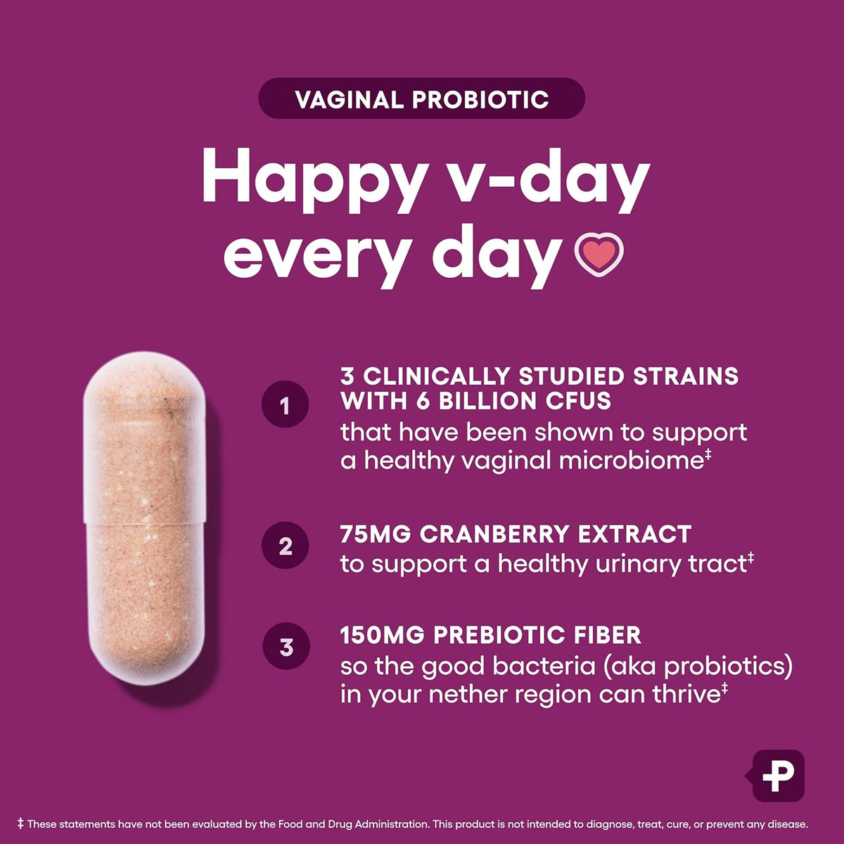 Women’s Vaginal Probiotics Advanced pH, Odor & Yeast Support 6 Billion CFU with Organic Prebiotics & Cranberry Feminine Health Formula 30 Capsules-Shop