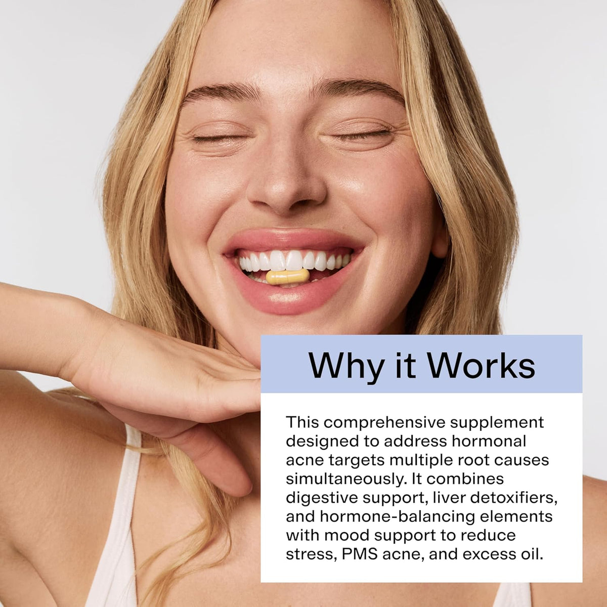 CLEARSTEM -  Hormonal Acne Supplement (5-HTP) - Natural DIM Supplement - Skin Care Vitamins - Hormone Balance, Antioxidants - Gluten Free, Cruelty Free - 30 Servings, 90 Capsules-Shop