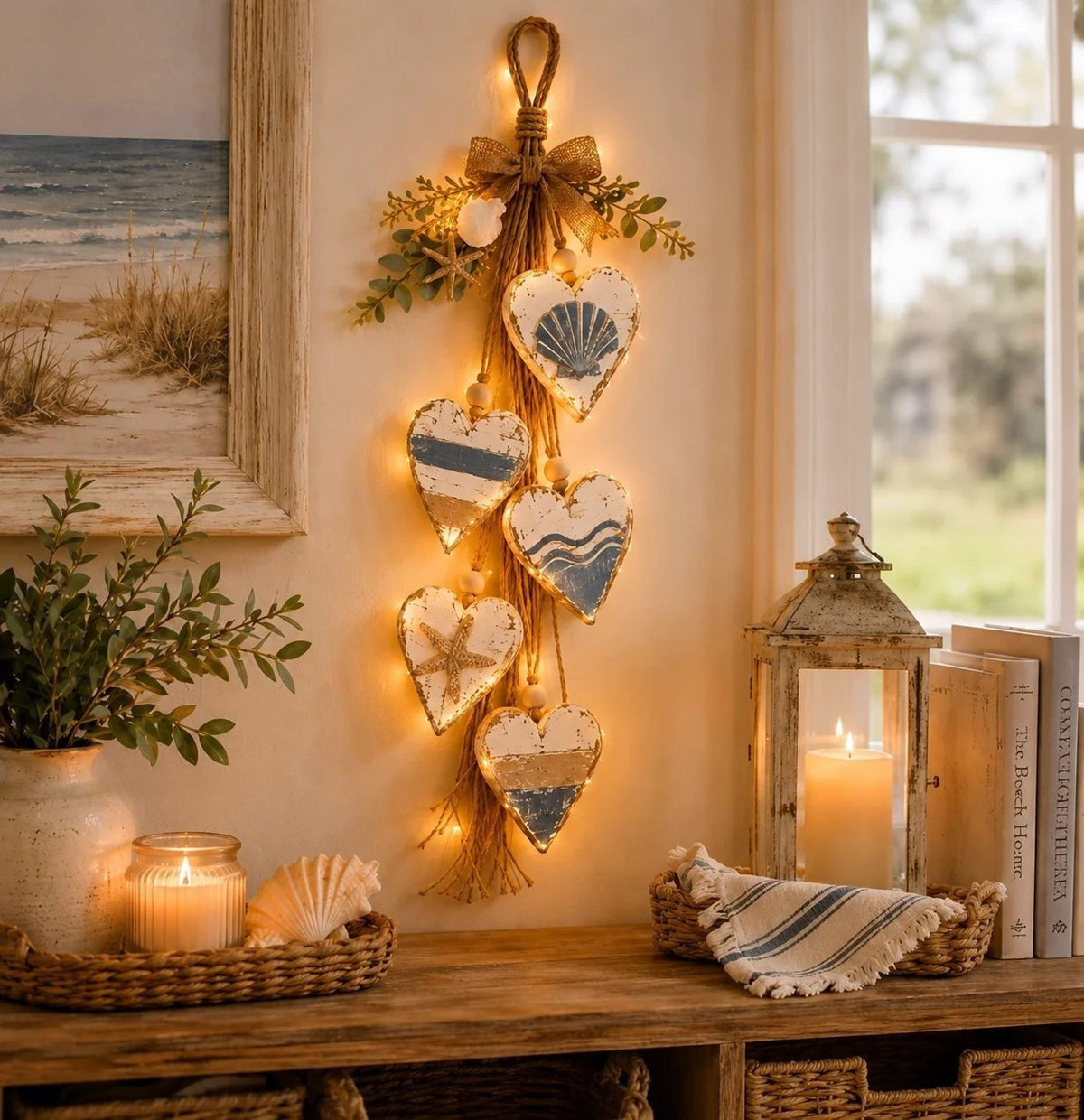 🤎 "Hanging Heart" Wall Decoration