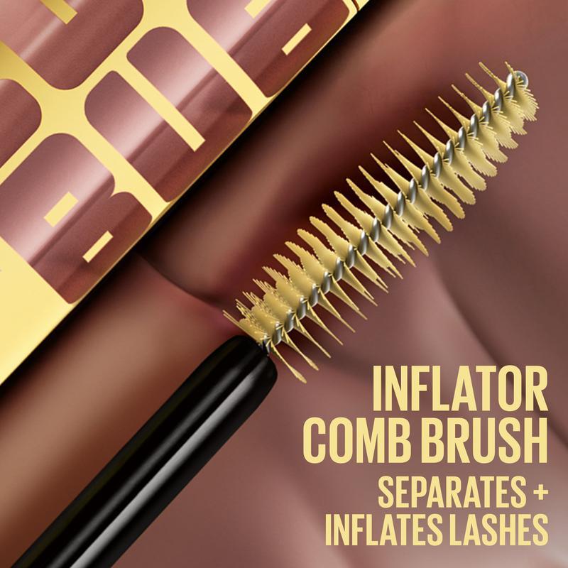 Colossal Bubble Mascara, get Buildable Volume and Length for Bold, Separated Lashes, for 24HR, Maybelline -Shop