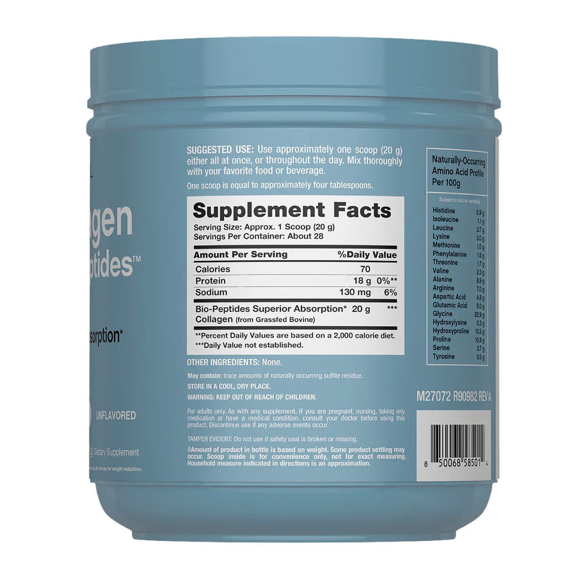 Collagen Peptides Grass Fed (Performance)