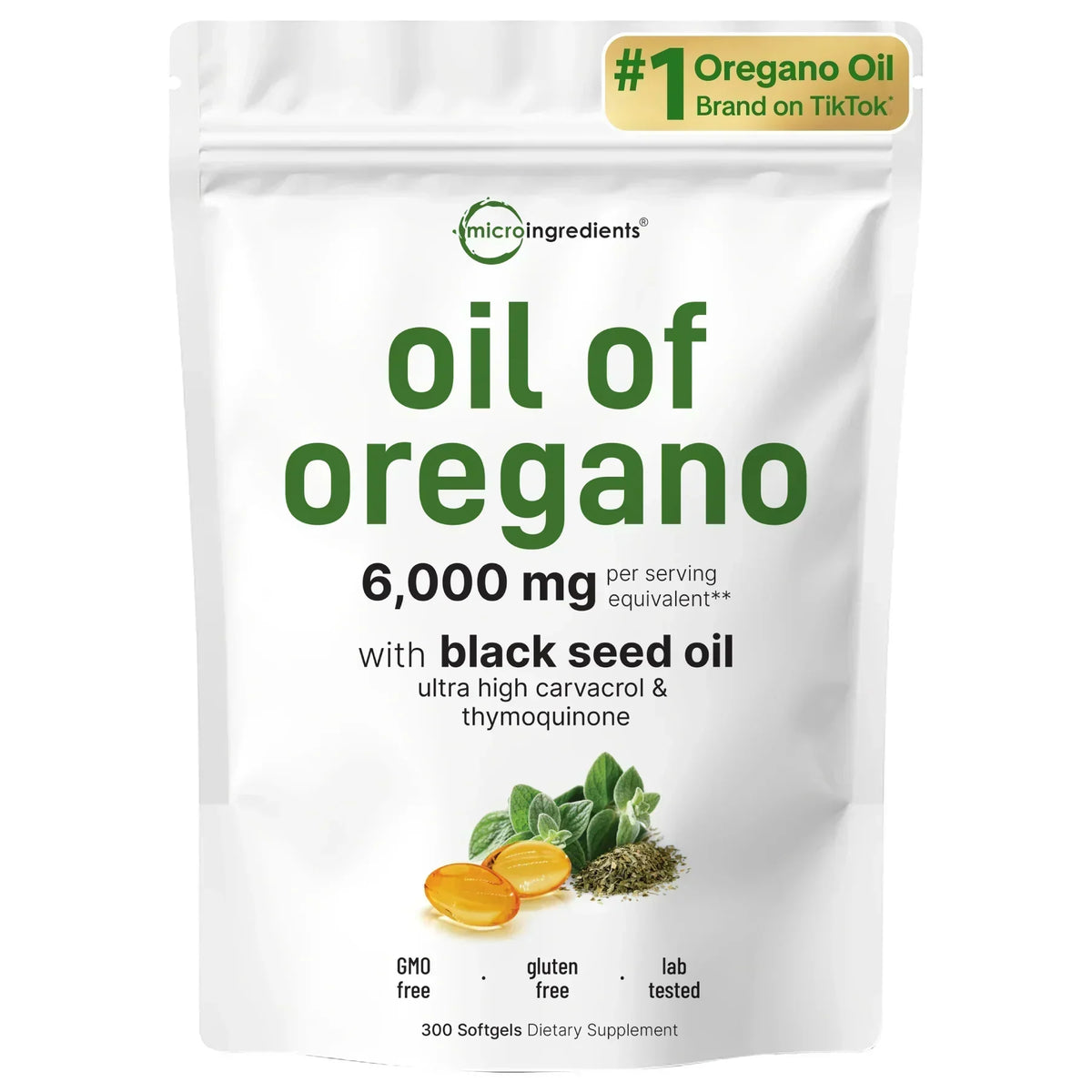 Oregano Oil & Black Seed Oil Softgels - 2-in-1 Foundational Wellness-Shop