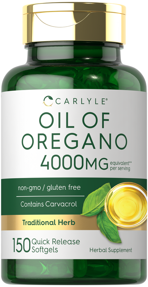 Oregano Oil 4000mg per serving | 150 Softgels