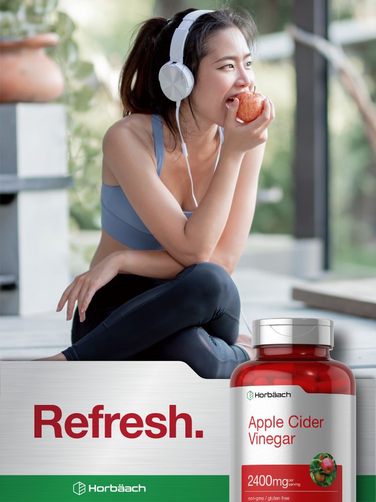 Apple Cider Vinegar 2400mg per serving | 150 Capsules