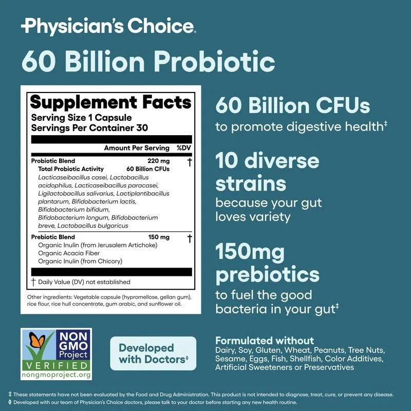 Bloating, Digestion & Immune Support Physician's.Choice Hack your Tummy Bundle