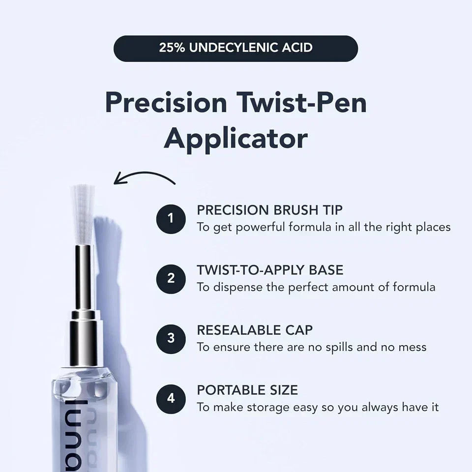 Lunavia Antifungal Pen – 25% Undecylenic Acid, Toenail Fungus Treatment Extra St-Shop