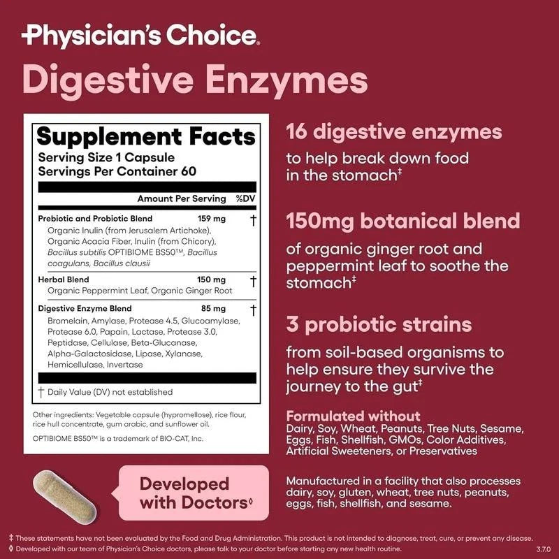 Bloating, Digestion & Immune Support Physician's.Choice Hack your Tummy Bundle