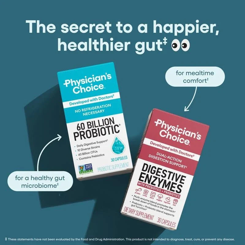 Bloating, Digestion & Immune Support Physician's.Choice Hack your Tummy Bundle
