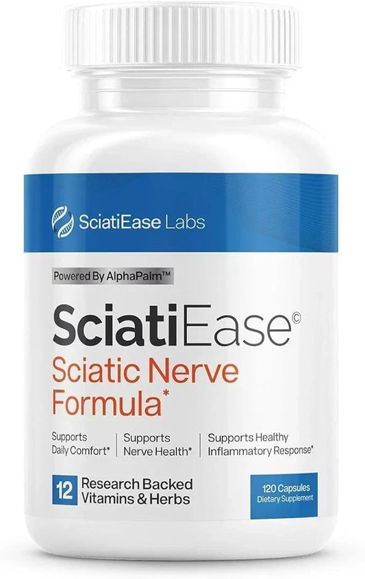 SciatiEase Labs Sciati Ease Sciatic Nerve Formula 120 Capsules